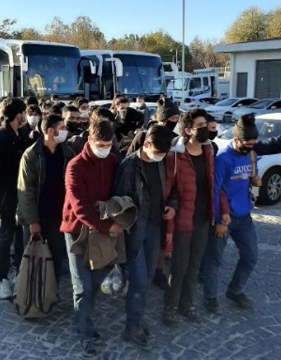 2 otobüste 78 kaçak göçmen yakalandı