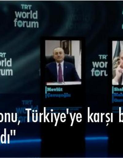 Bakan Çavuşoğlu TRT World Forum 2020de konuştu: İrini Operasyonu, Türkiyeye karşı bir araç olarak kullanıldı