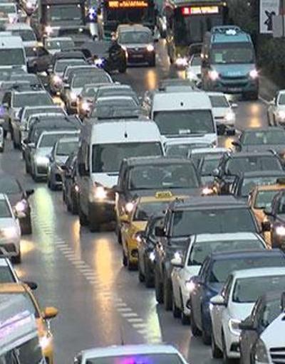 Son dakika haberi... İstanbulda trafik yoğunluğu Trafik yoğunluk haritası