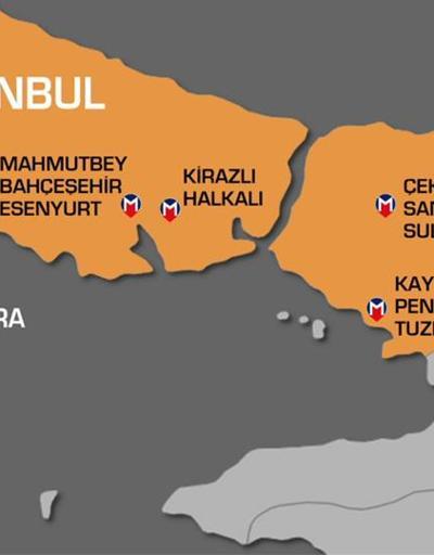 İstanbula 4 yeni metro hattı geliyor | Video