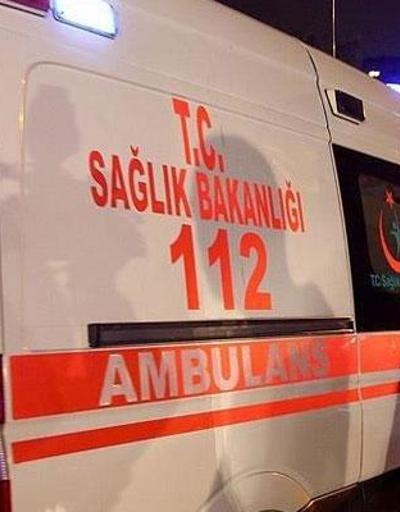 Sakaryada hasta yakınları ambulansa zarar verdi