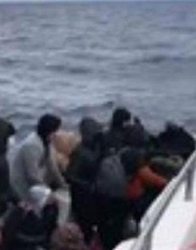 Dalamanda 16 kaçak göçmen kurtarıldı