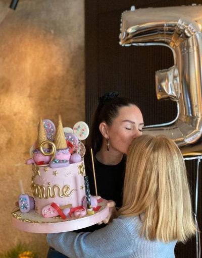 Yasemin Özilhandan kızının doğum gününü böyle kutladı