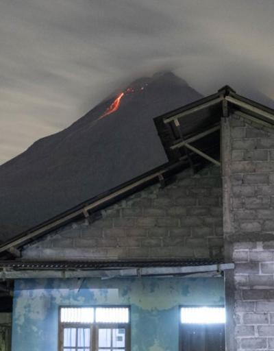 Endonezyada Merapi Yanardağında volkanik hareketlilik
