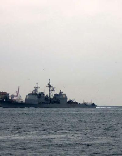 ABD savaş gemisi, İstanbul Boğazından geçti