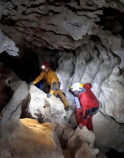 İnsuyu Mağarasının gizemli galerileri keşfediliyor Türkiyenin turizme açılan ilk mağarası