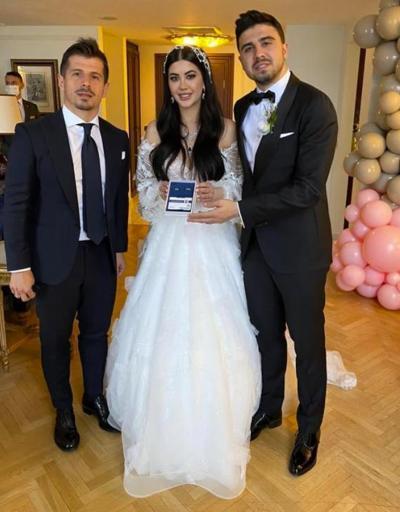 Ozan Tufan ile Rojin Haspolat evlendi
