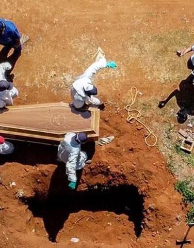Brezilyada son 24 saatte 3 bin 829 kişi Kovid-19 nedeniyle hayatını kaybetti