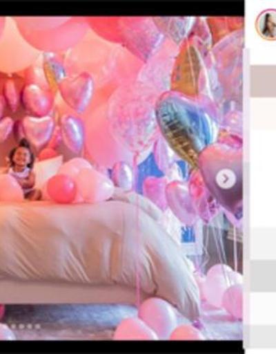Khloe Kardashiandan kızı için gösterişli doğum günü