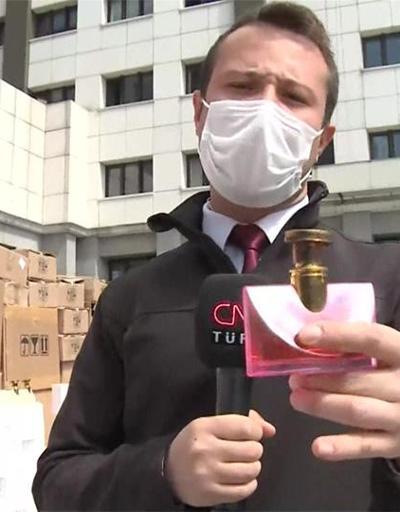 İstanbulda binlerce şişe sahte parfüm ele geçirildi