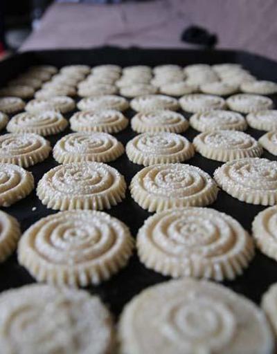 Hatayda ramazan kurabiyesi kömbenin yapımı tatlı telaşla başladı