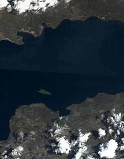 MSB, Van Gölünün Göktürk uydusu tarafından çekilen fotoğrafını paylaştı