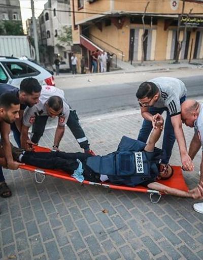 Anadolu Ajansı ekibi Gazzede yaralandı