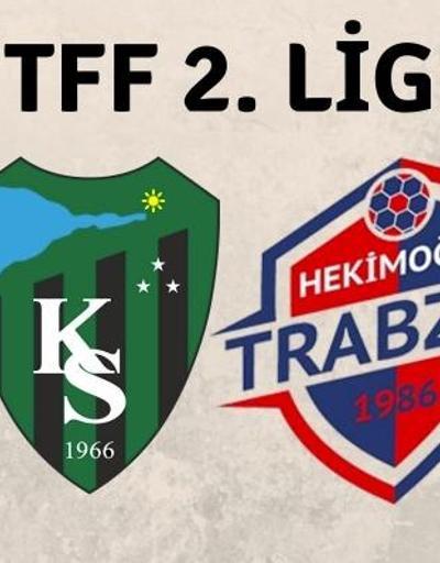 Kocaelispor-Hekimoğlu Trabzon maçında gol sesi çıkmadı