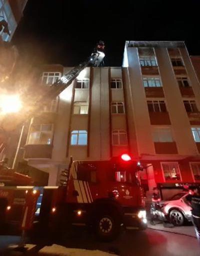 4 katlı binanın en üst katında yangın: 1 ölü
