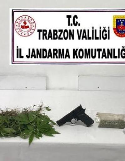 Trabzonda jandarmadan uyuşturucu baskını: 1 gözaltı