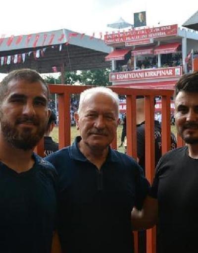 Lapseki Belediyesi güreşçisi Aktürk, başpehlivan oldu