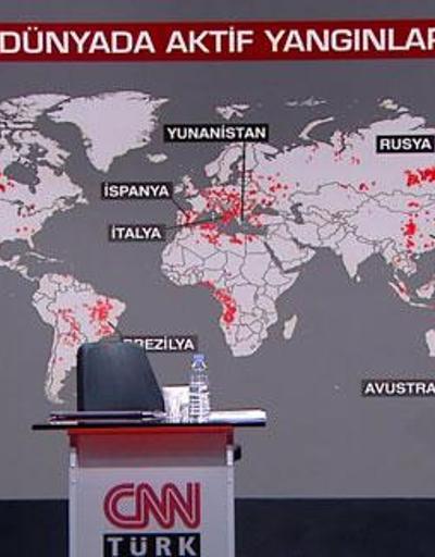Dünyada yangınlar neden arttı Prof. Dr. Şen, CNN TÜRKte anlattı