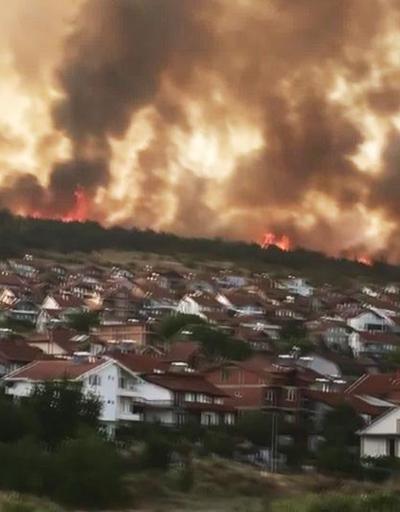 Bir yangın da Kuzey Makedonya ve Rodos Adasında