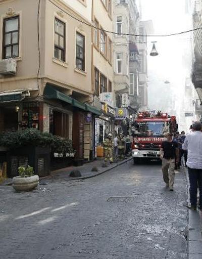 Beyoğlunda dar sokaklar ve uygunsuz parklar nedeniyle yangına gecikmeli müdahale