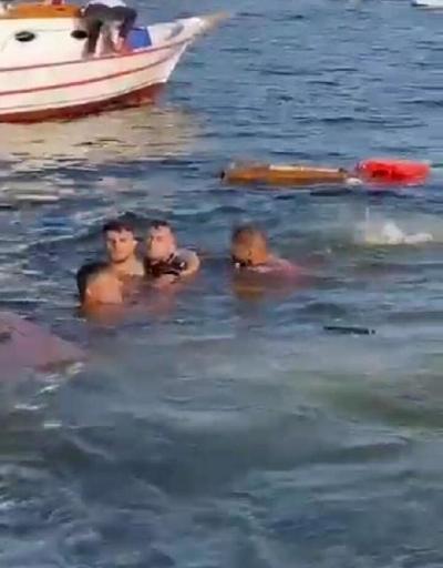 İzmirde batan tekneden 5 balıkçı yaralı kurtuldu
