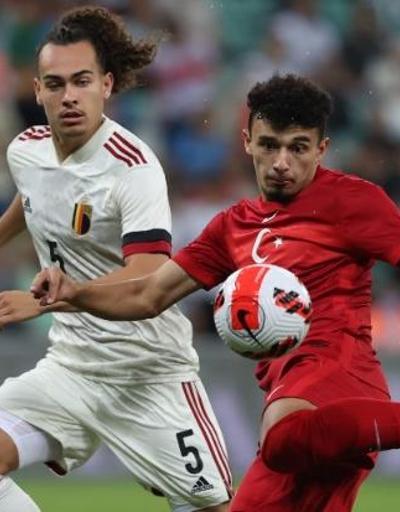 Türkiye 3 golle Belçikaya kaybetti