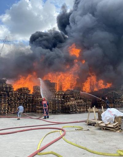 SON DAKİKA: Sakaryada fabrika yangını