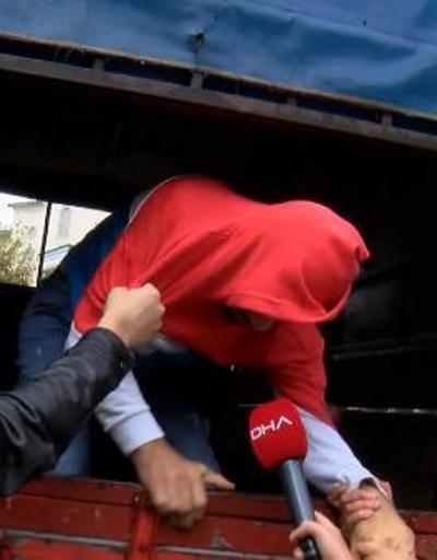 İstanbul Adliyesinde firar eden şüpheli kamyonet kasasında yakalandı