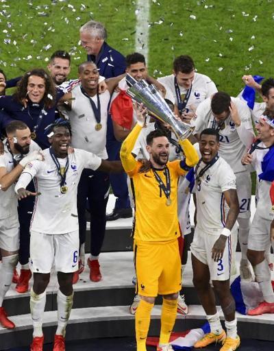 UEFA Uluslar Liginde Fransa şampiyon oldu