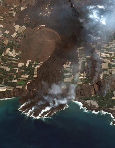 Cumbre Vieja Yanardağının lavları nedeniyle La Palma Adasında 800 kişi daha tahliye edildi