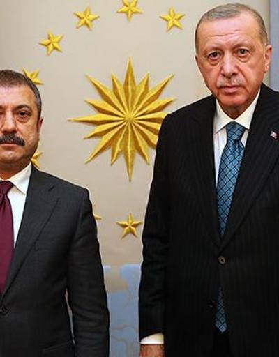 Son dakika haberi: Cumhurbaşkanı Erdoğan, MB Başkanı Kavcıoğlunu kabul etti