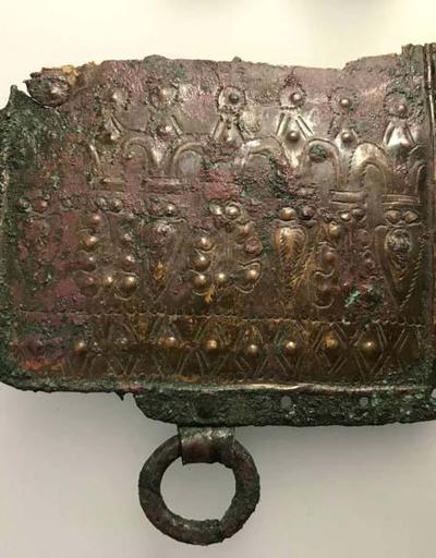 Urartu savaşçısının bronz kemeri bulundu