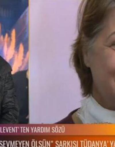 Haluk Leventten sesini kaybeden ünlü şarkıcı Tüdanyaya destek