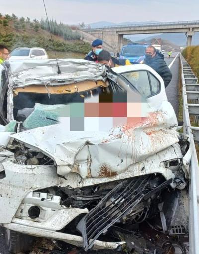 Bursada otobanda feci kaza: 4 can kaybı