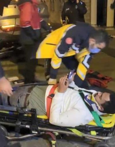 Üsküdarda otomobil takla attı: 3 yaralı