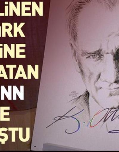 Atatürkün en bilinen resmini o çizdi | Video Haber