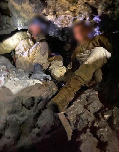 6 PKKlının etkisiz hale getirildiği mağara imha edildi