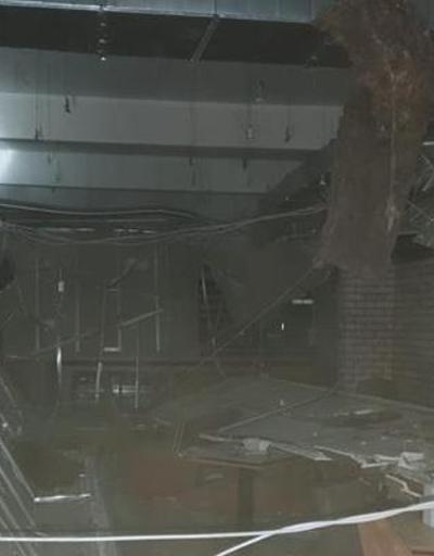 Ankara’da bir dükkanının asma tavanı çöktü: 2 yaralı