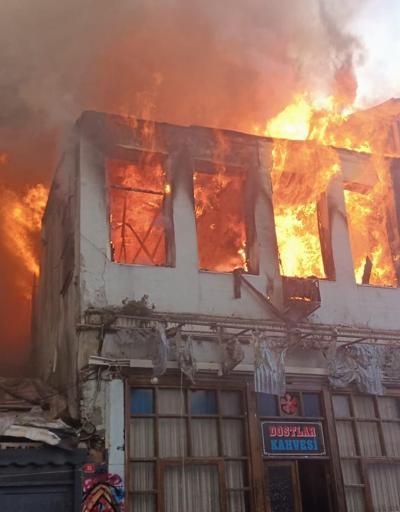 SON DAKİKA: Çukur dizisinin de çekildiği binada yangın