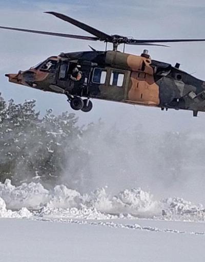 MSB, Adana-Gaziantep otoyolunda mahsur kalanlar için 2 helikopter görevlendirdi