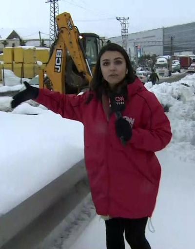 CNN TÜRK kritik noktada: Kar esareti Hadımköyde devam ediyor