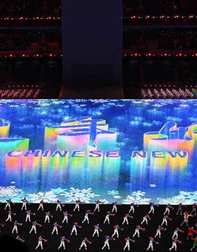 Pekin 2022 Kış Olimpiyatları açılış seremonisinde görsel şölen
