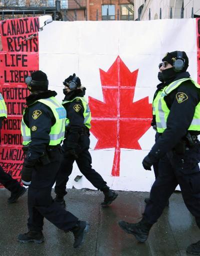 Ottawada aşı karşıtı protestolar kontrolden çıkınca OHAL ilan edildi
