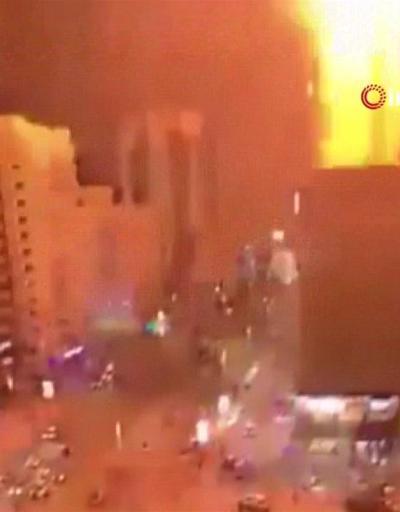 BAEnin başkenti Abu Dabide korkutan patlama
