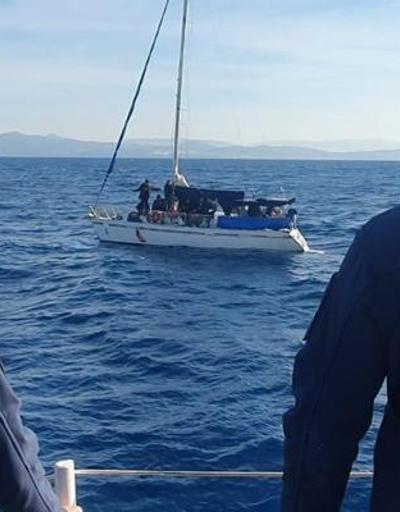 Egede Türk karasularına geri itilen 348 göçmen kurtarıldı