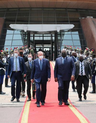 Cumhurbaşkanı Erdoğan, Kongo Demokratik Cumhuriyeti’nden ayrıldı