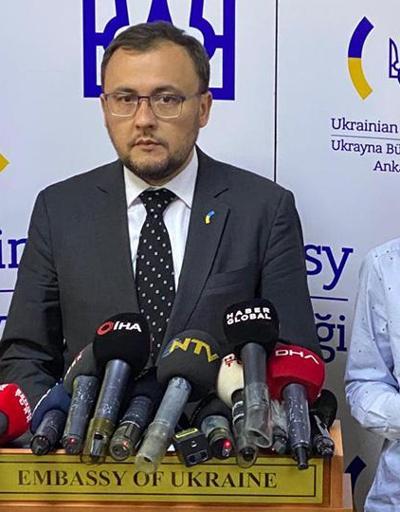 Ukrayna elçisi: Türk halkının yanımızda olduğunu görüyorum