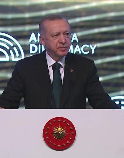 Son dakika... Antalya Diplomasi Forumunda Cumhurbaşkanı Erdoğandan önemli mesajlar