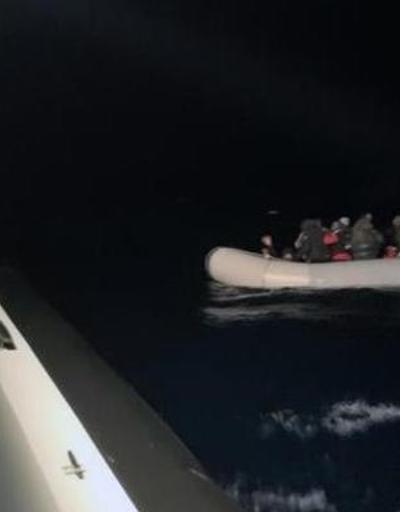 Dalaman’da 28 düzensiz göçmen kurtarıldı