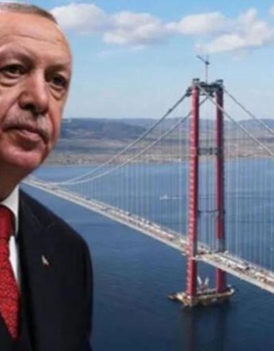 Cumhurbaşkanı Erdoğandan 1915 Çanakkale Köprüsü paylaşımı